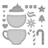 Spellbinders Merry Mug Creations Etched Dies - Merry Mug & Circle Delights Collection - Nichol Spohr