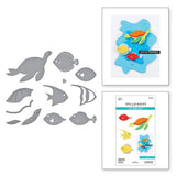 Spellbinders Underwater Marine Life Etched Dies - Tunnel Scapes Collection