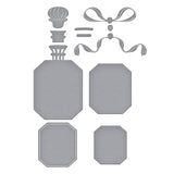 Spellbinders Gorgeous You Perfume Bottle Etched Dies - Gorgeous You Collection