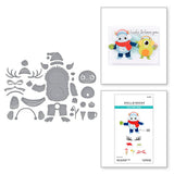 Spellbinders Rocky the Dancin' Yeti Etched Dies - Monster Friends Collection