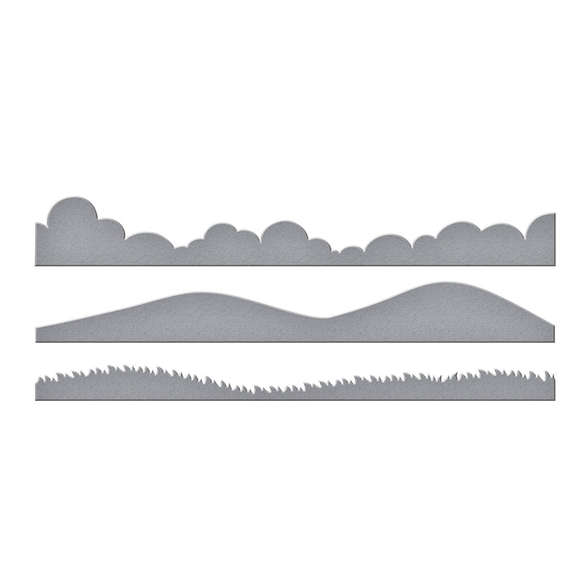 Spellbinders Landscape Edges Etched Dies - On the Farm Collection