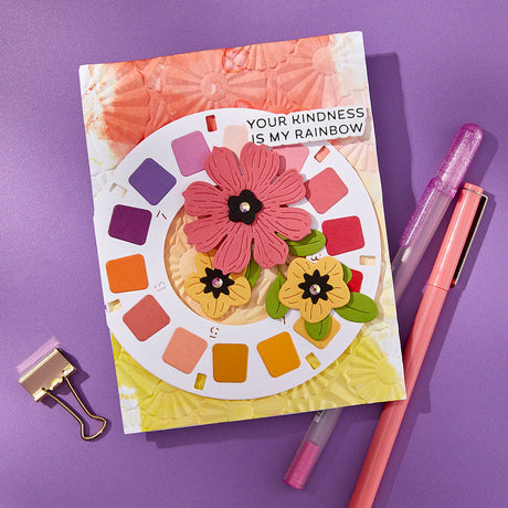 Spellbinders Reel Color Etched Dies from the Take Note Collection