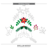Spellbinders Christmas Foliage Etched Dies from the All About Christmas Collection by Lisa Horton