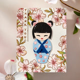 Spellbinders Blossoms & Sentiments BetterPress Plate & Die Set from the Spring in Kyoto Collection by Alex Syberia Designs