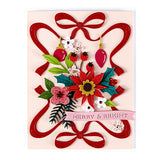 Spellbinders Gifting Bow Etched Dies from the Merry Moments Collection