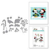 Spellbinders Classic Mouse Christmas Embellishments Etched Dies from the Say Cheese Classic Mouse Christmas Collection