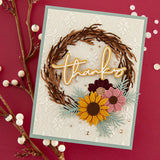 Spellbinders Build-A-Wreath Etched Dies - Beautiful Wreaths Collection - Suzanne Hue
