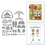 Spellbinders Whimsical Winter Critters Etched Dies - Merry Mug & Circle Delights Collection - Nichol Spohr