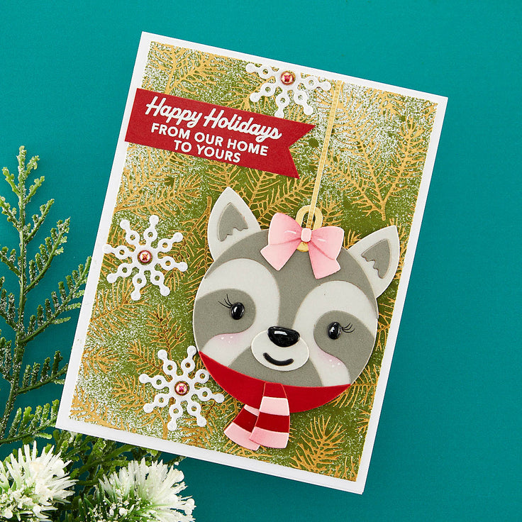 Spellbinders Whimsical Winter Critters Etched Dies - Merry Mug & Circle Delights Collection - Nichol Spohr