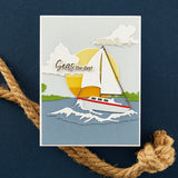 Spellbinders Set Sail Etched Dies - Fair Winds Collection