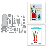 Spellbinders St. Nick Etched Dies - Home for the Holidays Collection