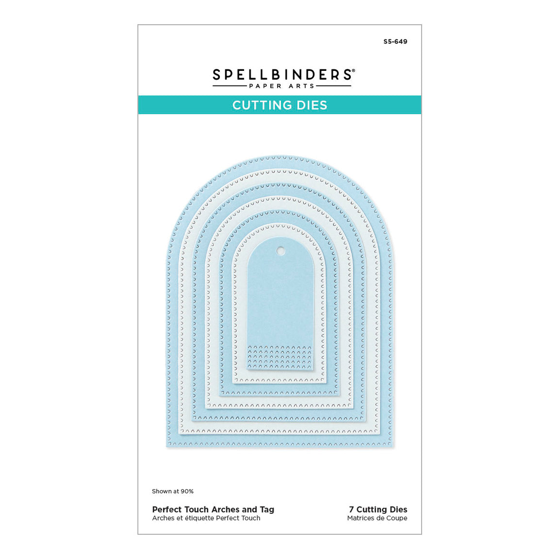 Spellbinders Perfect Touch Arches Etched Dies - On the Farm Collection