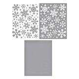 Spellbinders Frozen Flurries Etched Dies - Let it Snow Collection by Simon Hurley