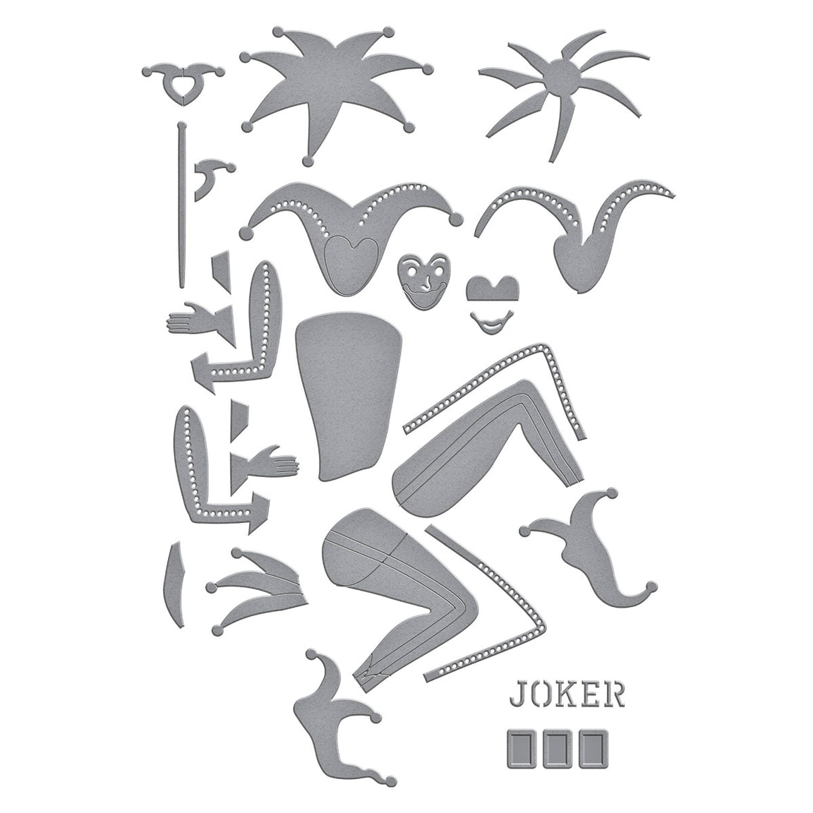 Spellbinders Wild Joker Etched Dies from the Wild Joker by Jaycee Gaspar