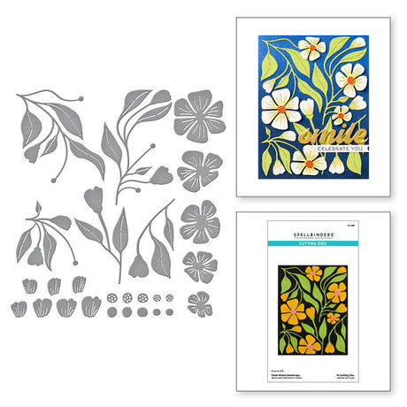 Spellbinders Fresh Picked Buttercups Etched Dies - Fresh Picked Collection
