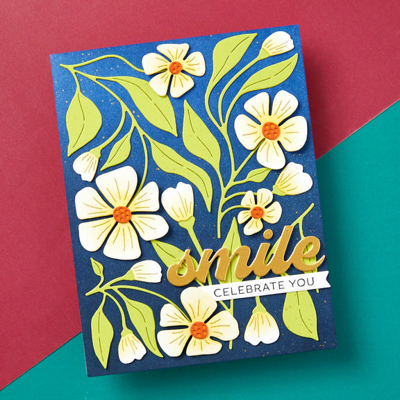 Spellbinders Fresh Picked Buttercups Etched Dies - Fresh Picked Collection