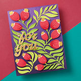 Spellbinders Fresh Picked Berries Etched Dies - Fresh Picked Collection