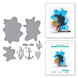 Spellbinders Underwater Tunnel Etched Dies - Tunnel Scapes Collection