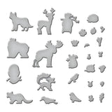 Spellbinders Woodland Wildlife Stamp & Die Bundle - Simon Hurley