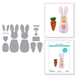 Spellbinders Felt Carrot Companion Etched Dies - Spring Felt Stitch & Create Collection - Nichol Spohr