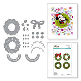 Spellbinders Classic Mouse Holiday Wreath Etched Dies from the Say Cheese Classic Mouse Christmas Collection