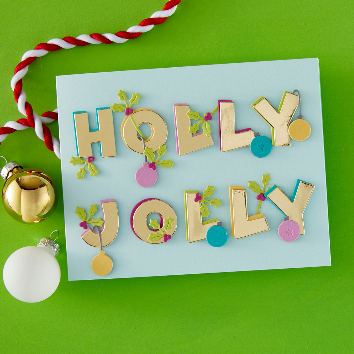 Spellbinders Classic Mouse Holiday Wreath Etched Dies from the Say Cheese Classic Mouse Christmas Collection