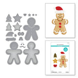 Spellbinders Felt Gingerbread Boy & Girl Etched Dies - Felt Stitch & Create Collection by Nichol Spohr