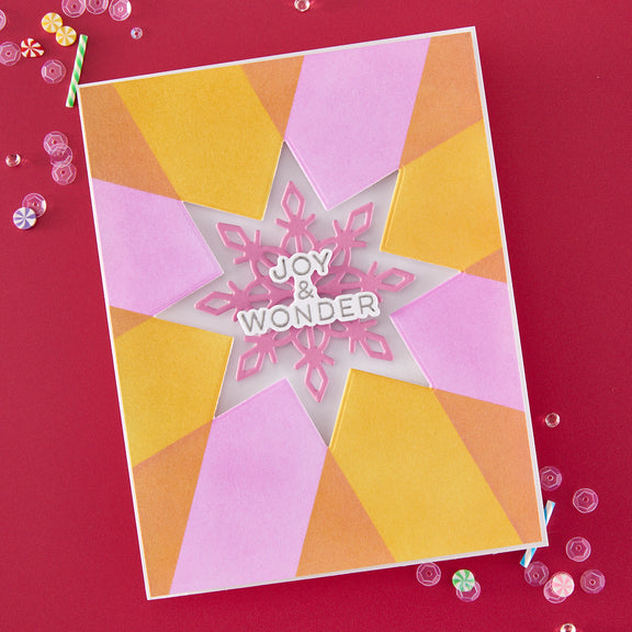 Hero Arts Snowflake Star Etched Dies from the Very Merry Collection