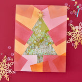 Spellbinders Hero Arts Very Merry Tree Die & Stencil Bundle from the Very Merry Collection