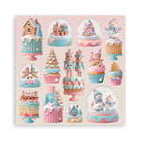 Stamperia Candy Christmas 12x12" Single Sided Paper Pad from the Candy Christmas Collection