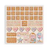 Stamperia Candy Christmas 12x12" Single Sided Paper Pad from the Candy Christmas Collection