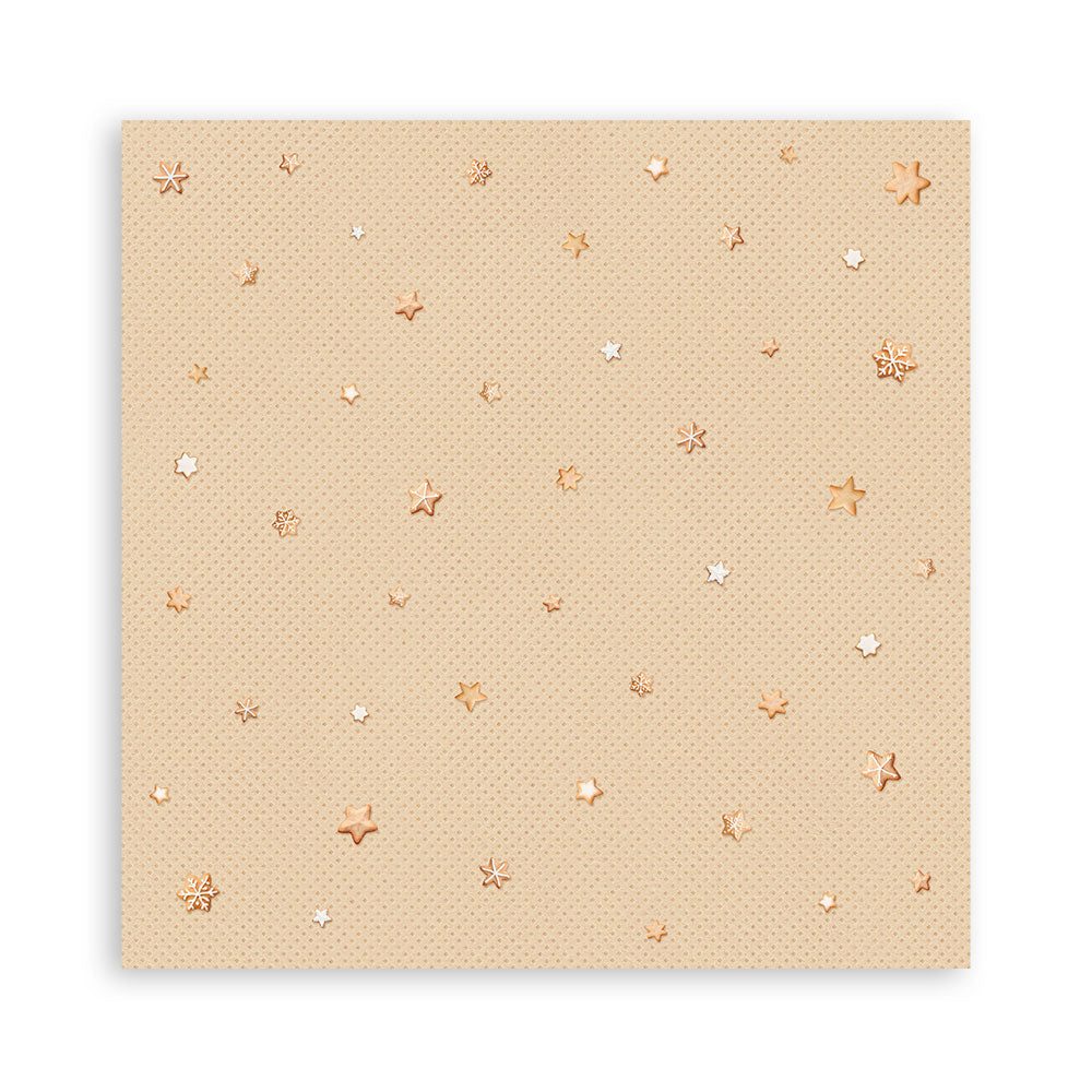 Stamperia Candy Christmas 12x12" Single Sided Paper Pad from the Candy Christmas Collection