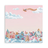 Stamperia Candy Christmas 12x12" Single Sided Paper Pad from the Candy Christmas Collection