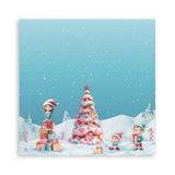 Stamperia Candy Christmas 12x12" Single Sided Paper Pad from the Candy Christmas Collection