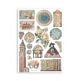 Stamperia Washi pad 8 sheets A5 - Venice City of Art SBW21