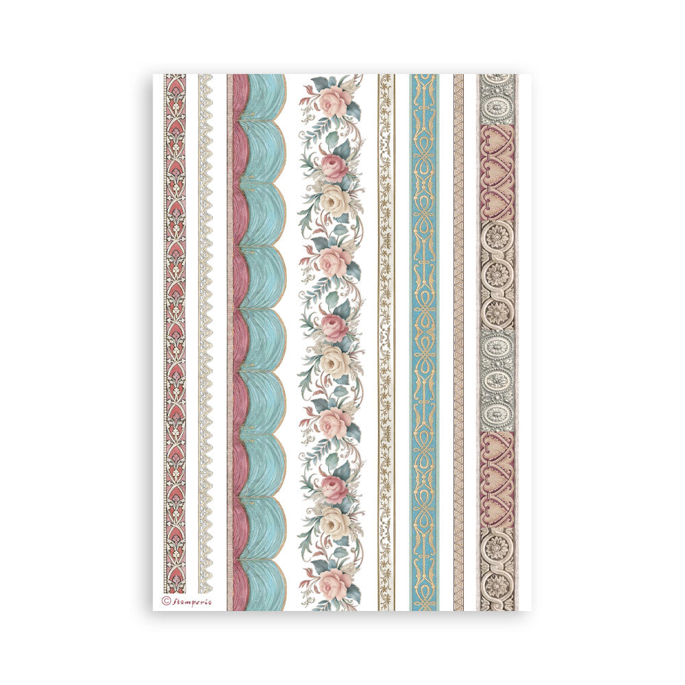 Stamperia Washi pad 8 sheets A5 - Venice City of Art SBW21