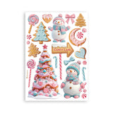 Stamperia Candy Christmas Washi Sheets from the Candy Christmas Collection