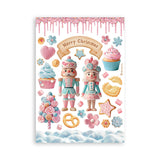 Stamperia Candy Christmas Washi Sheets from the Candy Christmas Collection