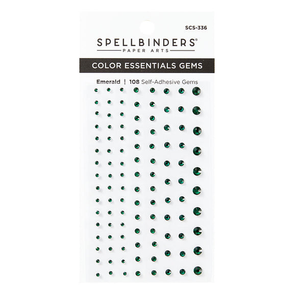 Spellbinders Emerald Color Essentials Gems