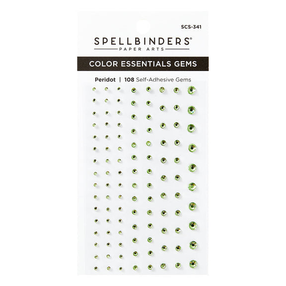 Spellbinders Peridot Color Essentials Gems