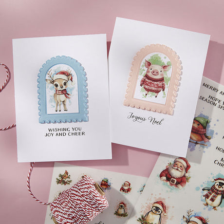 Spellbinders Holiday Magic Rub-Ons from the Holiday Magic Collection