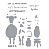Spellbinders Hay There Clear Stamp & Die Set - On the Farm Collection
