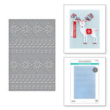 Spellbinders Ski Lodge Embossing Folder - Winter Tales Collection by Zsoka Marko
