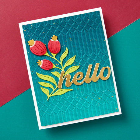 Spellbinders Columns Embossing Folder - Fresh Picked Collection