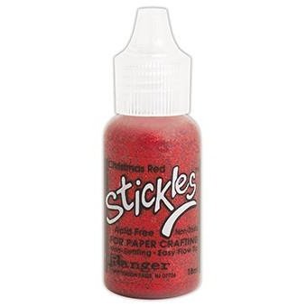 Ranger Stickles Glitter Glue Christmas Red 0.5oz