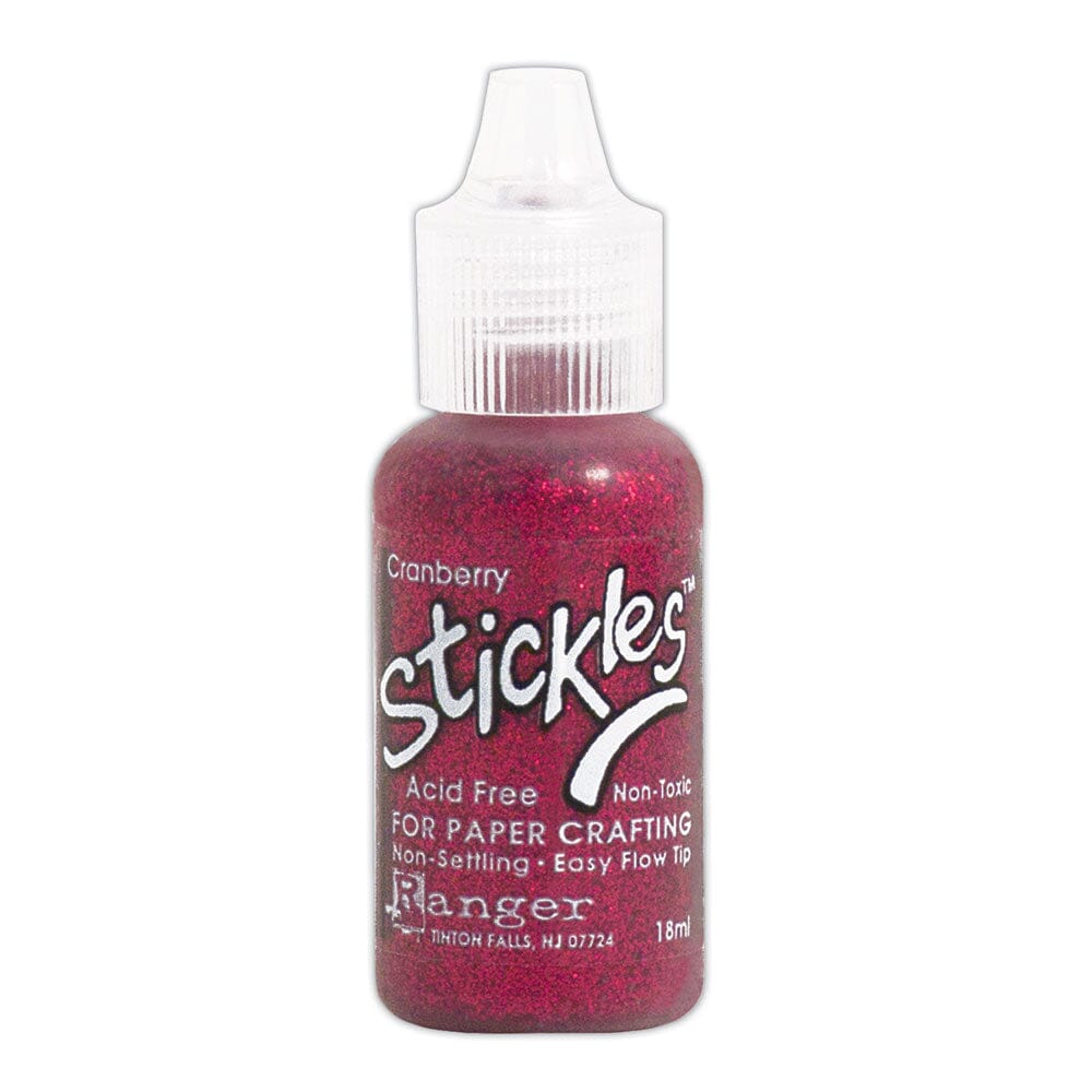 Ranger Stickles Glitter Glue Cranberry 0.5oz