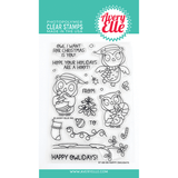 Avery Elle Happy Owlidays Clear Stamp & Die Set Bundle