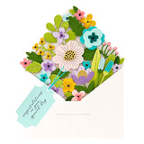Spellbinders Envelope of Wonder Sentiments Clear Stamp Set - Envelope of Wonder Collection
