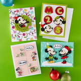Spellbinders Classic Mouse Holiday Wreath Etched Dies from the Say Cheese Classic Mouse Christmas Collection