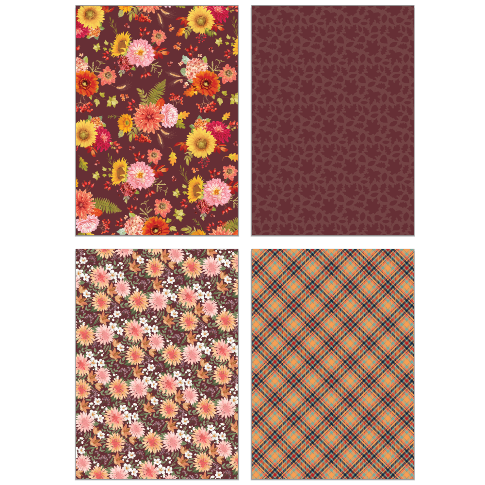 Honey Bee Fall is in the Air Paper Pad